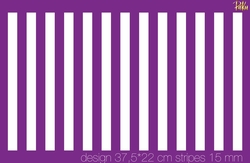 Mesh Stencil; Vertical Stripes 15 mm - Thumbnail