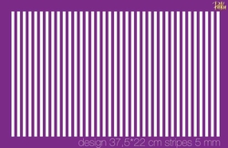 Paku Malzeme - Mesh Stencil; Vertical Stripes 5 mm