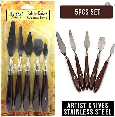 Metal Spatula set; 5 pcs