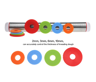 Ölçülü çelik merdane kalınlık ayarlı; 35 cm