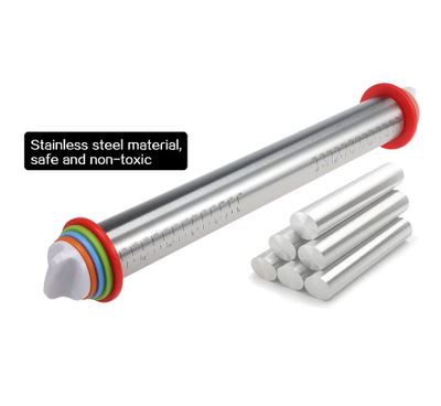 Ölçülü çelik merdane kalınlık ayarlı; 35 cm