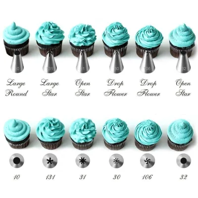 Piping tip no:31 Closed Star - 2