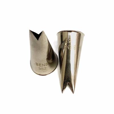 Piping tip no:352 Leaf 5 mm openning