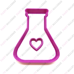 Paku Malzeme - 3D-plastic cutter Chemistry of Love; 7,8*6,2 cm