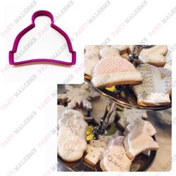 Paku Malzeme - 3D-plastic cutter Baby Beanie; 8,5*7,1 cm