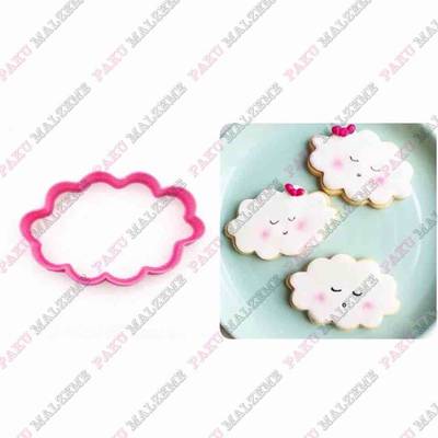 3D-plastic cutter Big Cloud; 9*6,9 cm