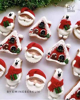 Plastik kalıp Cute Polar Bear; 10,5*5,4 cm