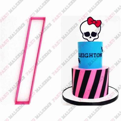3D-plastic cutter Diagonal Strip; 15*2,5 cm