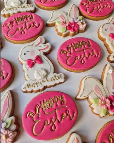 3D-Plastic cutter EASTER BUNNY-2; 10,0*7,2 cm