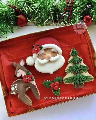 Plastik kalıp Elegant Deer; 10*6,5 cm