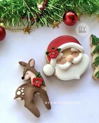 Plastik kalıp Elegant Deer; 10*6,5 cm - Thumbnail