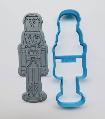 3D-Plastic cutter Nutcracker; 13,70*4,70 cm