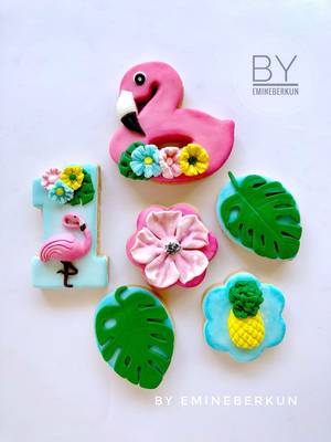3D-plastic cutter Flamingo-2; 8,5*8,3 cm