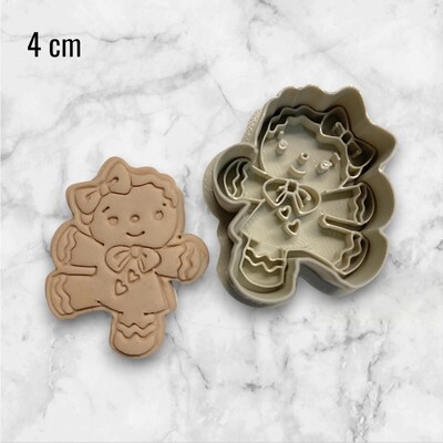 Plastik kalıp GINGERBREAD JOY - Thumbnail
