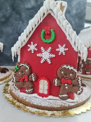 Paku Malzeme - Plastik kalıp GINGERBREAD JOY (1)
