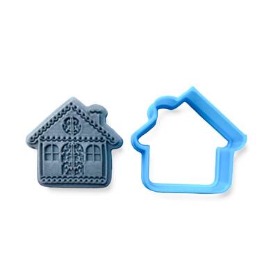 Plastik kalıp MINI GINGERHOUSE; 2,8*2,6 cm