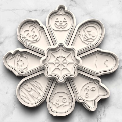 Paku Malzeme - Plastik kalıp HALLOWEEN PLATTER Paku Malzeme - Plastik kalıp HALLOWEEN PLATTER
