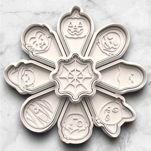 Plastik kalıp HALLOWEEN PLATTER