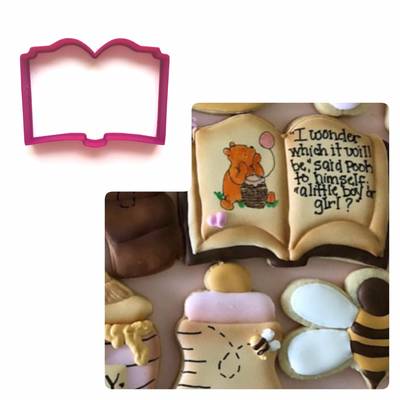 3D-plastic cutter book; 9,4*7 cm