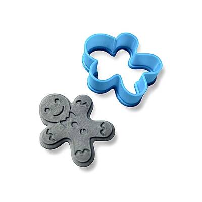 Plastik kalıp GINGERMAN; 2,9*3,3 cm