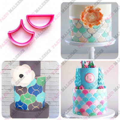 3D-plastic cutter Scallopped Scale