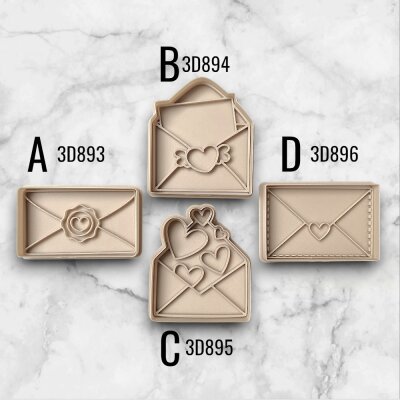 Paku Malzeme - Plastik kalıp SEVGİLİLER GÜNÜ TEMASI-14