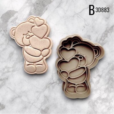 Plastik kalıp SEVGİLİLER GÜNÜ TEMASI-13 - Thumbnail