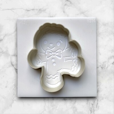 Paku Malzeme - Plastik kalıp Stencil seti PYO Gingerbread Boy 7 cm