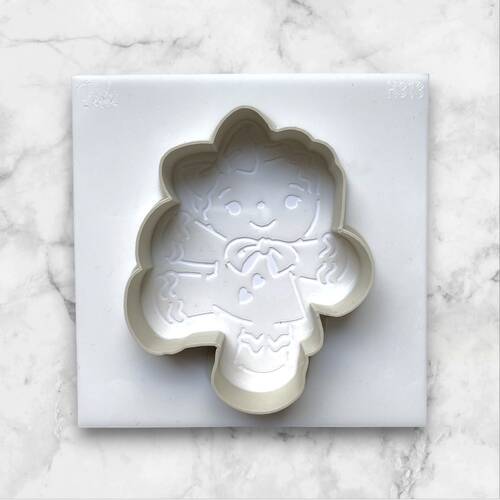 Plastik kalıp Stencil seti PYO Gingerbread Girl; 7 cm