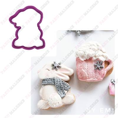 3D-plastic cutter Rabbit-3; 9*7 cm