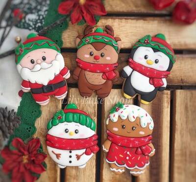 3D-Plastic cutter Chubby Gingergirl; 9,8*6,90 cm