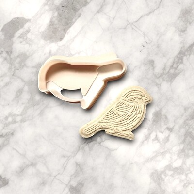 Paku Malzeme - Plastik kesici kalıp BIRD-1; 44*43 mm