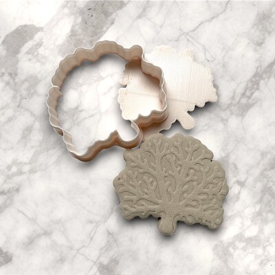 Paku Malzeme - Plastik kesici kalıp CORAL; 50X45 mm