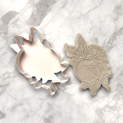 Paku Malzeme - Plastik kesici kalıp Lemon-3; 71*64 mm