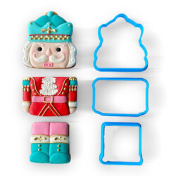 Paku Malzeme - 3D-plastic cutter NUTCRACKER - 3 piece; 17 cm (1)