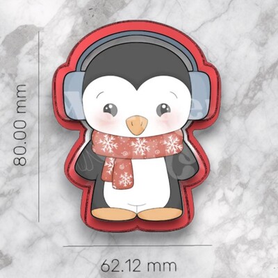 Paku Malzeme - Plastik kesici kalıp PENGUIN