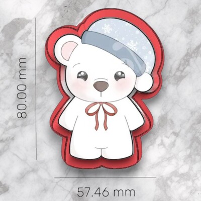 Paku Malzeme - Plastik kesici kalıp POLAR BEAR