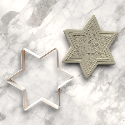 Paku Malzeme - 3D-Plastic cutter RAMADAN STAR; 76*70 mm