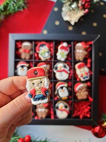 Plastik kesici kalıp ve baskı seti NUTCRACKER