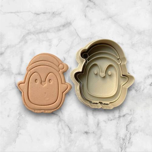 Plastik kesici kalıp ve baskı seti PENGUIN-2