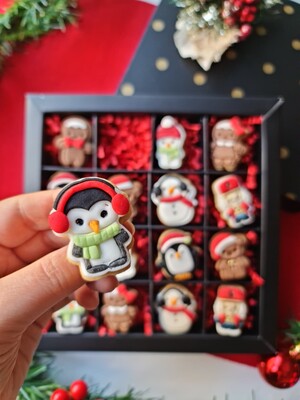 Paku Malzeme - Plastik kesici kalıp ve baskı seti PENGUIN (1)