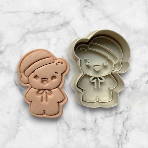 Plastik kesici kalıp ve baskı seti POLAR BEAR