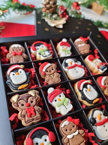 Plastik kesici kalıp ve baskı seti REINDEER