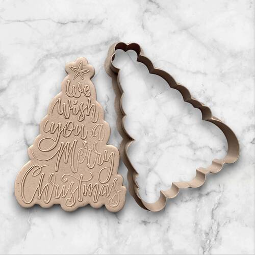 Plastik kesici kalıp WE WISY YOU A MERRY CHRISTMAS; 94x67 mm Plastik kesici kalıp WE WISY YOU A MERRY CHRISTMAS; 94x67 mm
