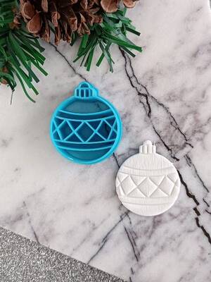 Plastik mini kalıp XMAS ORNAMENT-1; 4 cm