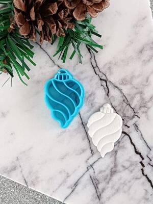 Plastik mini kalıp XMAS ORNAMENT-4; 4 cm