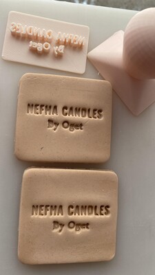 Plastik stamp kaşe seti ÖZEL TASARIM - Thumbnail