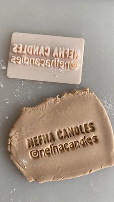 Plastik stamp kaşe seti ÖZEL TASARIM - Thumbnail