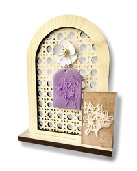 Paku Malzeme - Pop-it mini acrylic stamp Botanical Series-4; 5,0*3,0 cm