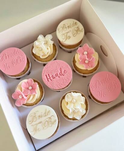 Pop-it stamp kaşe BRIDE TO BE; 8,0*8,0 cm
